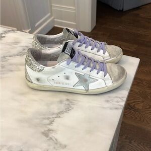 Golden goose super star shoes sz37/ us 7